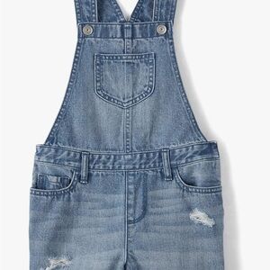 The Children's Place Distressed Denim Overalls